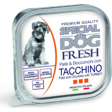 Special Dog Fresh pastēte un gabaliņi ar tītara gaļu 150 g