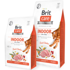 Brit Care Cat GF Indoor Anti-stress 2 kg barība kaķiem