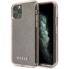 Guess GUHCN58PCGLPI iPhone 11 Pro pink/pink hard case Glitter