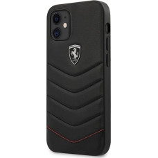 Ferrari FEHQUHCP12SBK iPhone 12 mini 5.4" black/black hardcase Off Track Quilted