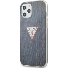 Guess GUHCP12LPCUJULDB iPhone 12 Pro Max 6.7" navy/dark blue hardcase Jeans Collection