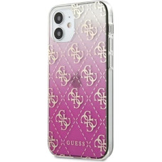 Guess GUHCP12SPCU4GGPI iPhone 12 mini 5.4" pink/pink hardcase 4G Gradient