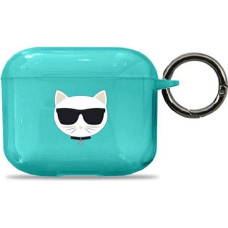 Karl Lagerfeld KLA3UCHFL AirPods 3 cover niebieski/blue Choupette