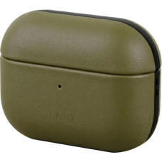 Uniq Terra Genuine Leather case for AirPods Pro - olive