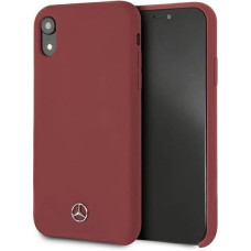 Mercedes MEHCI61SILRE iPhone Xr czerwony/red hardcase Silicone Line