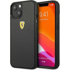 Ferrari FEHCP13SFCABK iPhone 13 mini 5.4" black/black hardcase On Track Real Carbon