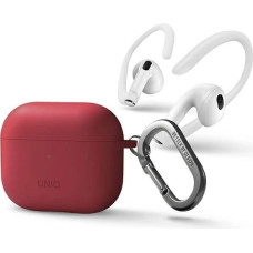 Uniq Nexo case for AirPods 3 + Ear Hooks Silicone - red