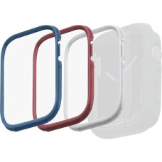 Uniq Frame for Uniq Moduo 3in1 case for Apple Watch 4/5/6/7/8/SE/SE2 44/45mm - blue, red, white