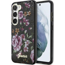 Guess GUHCS23MHCFWSK S23+ S916 black/black hardcase Flower Collection