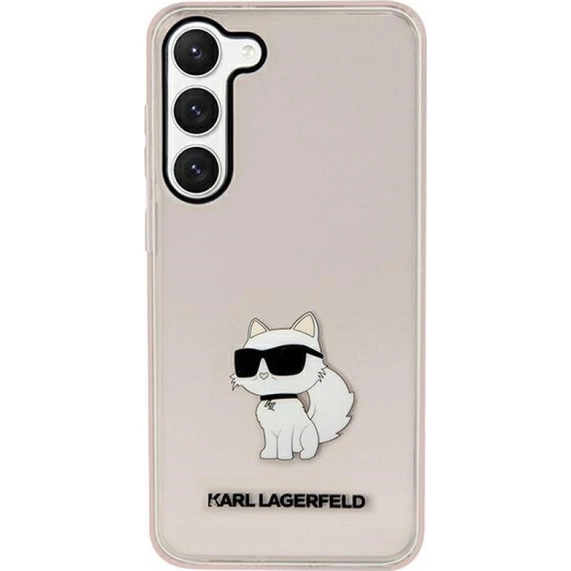 Karl Lagerfeld KLHCS23SHNCHTCP S23 S911 pink/pink hardcase Ikonik Choupette