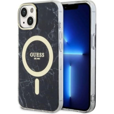 Guess GUHMP14SPCUMAK iPhone 14 6.1" black/black hardcase Marble MagSafe