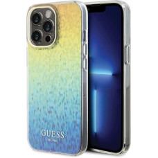 Guess IML Faceted Mirror Disco Iridescent case for iPhone 15 Pro Max - multicolored