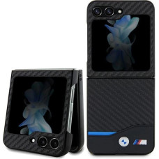 BMW Leather Carbon case for Samsung Galaxy Z Flip 5 - black