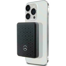 Mercedes Powerbank Mercedes Stars Pattern MagSafe 5W 3000mAh - black