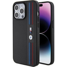 BMW Etui BMW Tricolor M Collection na iPhone 15 Pro - czarne