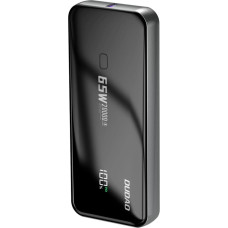 Dudao K65 20000mAh 65W Powerbank 1x USB-C 2x USB-A with display - black