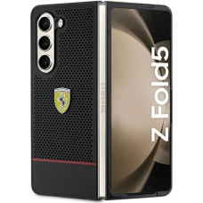 Ferrari Perforated Line case for Samsung Galaxy Z Fold 5 - black