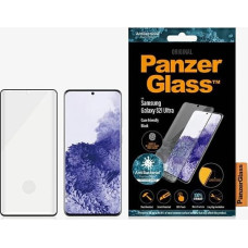 Panzerglass E2E Microfracture antibacterial glass for Samsung Galaxy S21 Ultra - with black frame