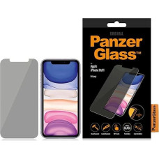 Panzerglass Standard Fit tempered glass privatized for iPhone XR/11