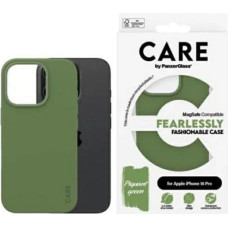 Panzerglass CARE by PanzerGlass Fashion Case iPhone 16 Pro 6.3" green/green MagSafe 1386