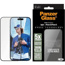 Panzerglass Ceramic Screen Protector iPhone 16 6.1" Ultra-Wide Fit 2853