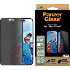 Panzerglass Privacy Screen Protector iPhone 16 6.1" Ultra-Wide Fit P2861