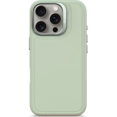 Decoded AntiMicrobial Silicone Stacks Backcover Case with MagSafe for iPhone 16 Pro - Green