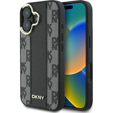 Dkny Checkered Pattern Magsafe iPhone 16 Case - Black