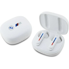 BMW Bluetooth headphones BMBEMIATP20LOH TWS + docking station white/white Printed Logos