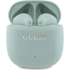 Guess Bluetooth headphones GUTWSJ14ESGN TWS + docking station green/green Printed Classic Logo