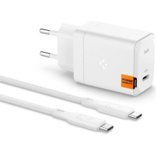 Spigen ArcStation Pro Charger + USB-C 65W Cable - White