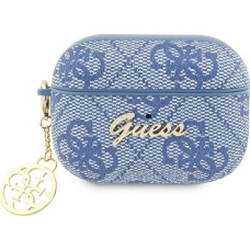 Guess GUAP2G4GSMB AirPods Pro 2 cover blue/blue 4G Charm Collection