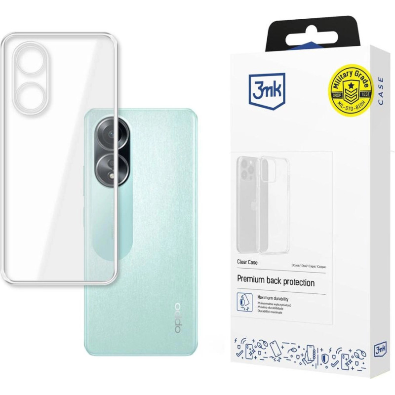 3Mk Protection 3mk Clear Case for Oppo A58 4G - transparent