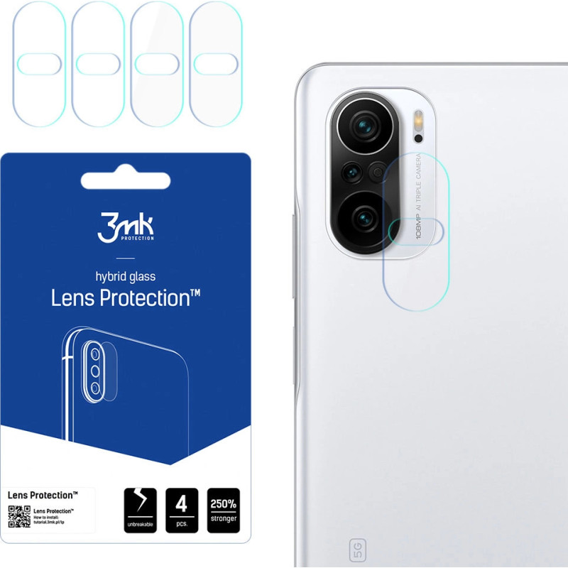 3Mk Protection 3mk Lens Protection™ Hybrid Camera Glass for Xiaomi Mi 11i 5G