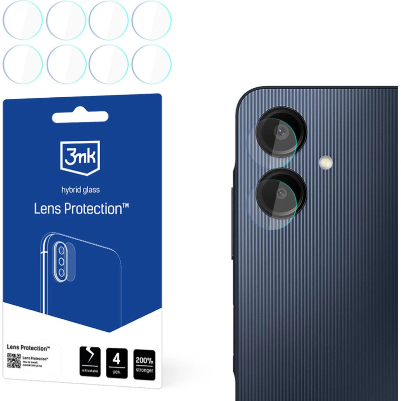 3Mk Protection Hybrid glass for camera lens 3mk Lens Protection for Samsung Galaxy A06