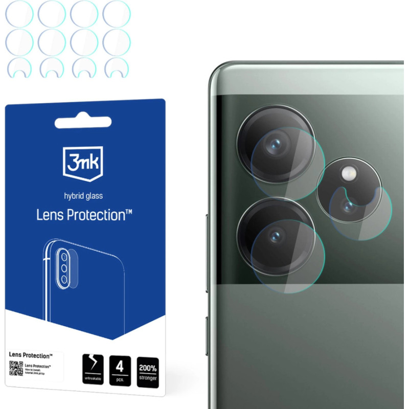 3Mk Protection Hybrid Glass for Camera Lens 3mk Lens Protection for Realme GT 6T