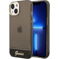 Guess GUHCP14SHGCOK iPhone 14 6.1 "black / black hardcase Translucent