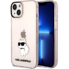 Karl Lagerfeld Ikonik Choupette case for iPhone 14 - pink