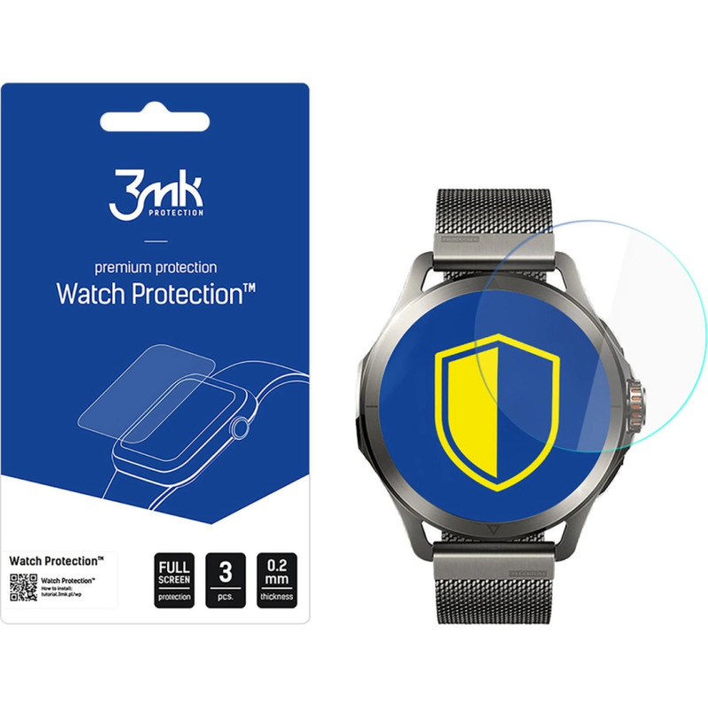 3Mk Protection Szkło hybrydowe 3mk Watch Protection FlexibleGlass na Xiaomi Watch S4 Sport