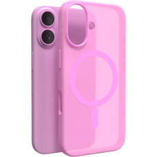 Puro Daylight MagSafe Silicone Case for iPhone 16 - Pink