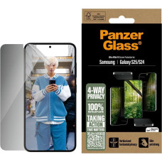 Panzerglass Eco Matrix Ultra-Wide Fit Privacy Glass for Samsung Galaxy S25