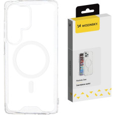 Wozinsky Clear Corner Case MagSafe for Samsung Galaxy S25 - Clear