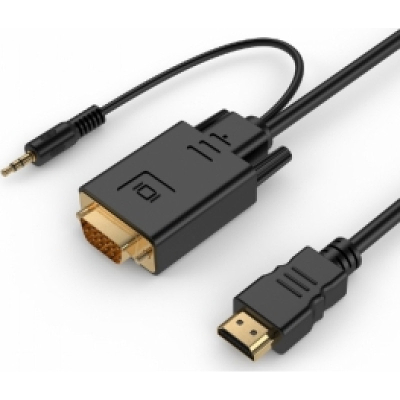 Gembird HDMI Male - VGA Male + 3.5mm 1.8m Full HD