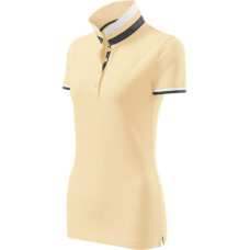 Malfini Collar Up W MLI-25785 bourbon vanilla polo shirt (M)