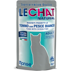 Lechat Natural pouches Tuna with Ocean Fish 80 g - barība kaķiem