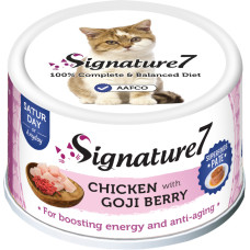 Signature7 Signature 7 Tuna with Goji Pate 80g  - konservi kaķiem