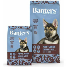 Visan BANTERS Puppy junior chicken& rice 3 kg