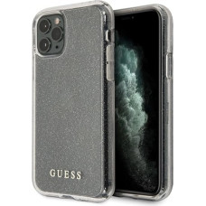 Guess GUHCN58PCGLSI iPhone 11 Pro silver/silver hard case Glitter