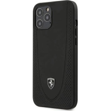 Ferrari FEOGOHCP12LBK iPhone 12 Pro Max 6.7" black/black hardcase Off Track Perforated