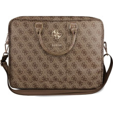 Guess 4G Big Logo bag for a 16'' laptop - brown